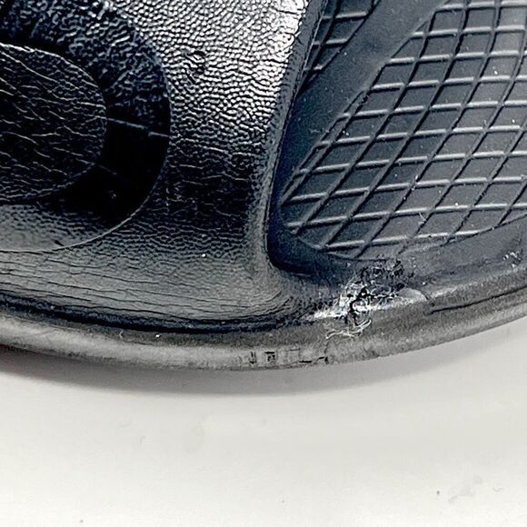 Oofos Ooahh Luxe Black Slide Recovery Comfort Sandals Size 10 Men's / 12 Women's - Picture 10 of 11